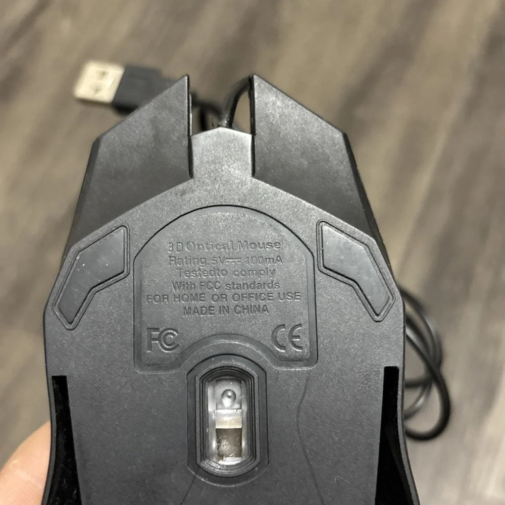 3D Optical Wired Gaming Mouse